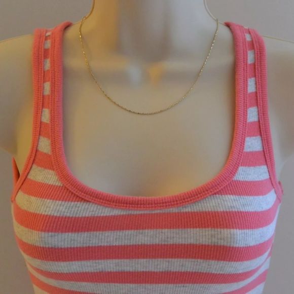 Real 14K Solid Gold 18” Unique Womens Chain - Picture 2 of 4